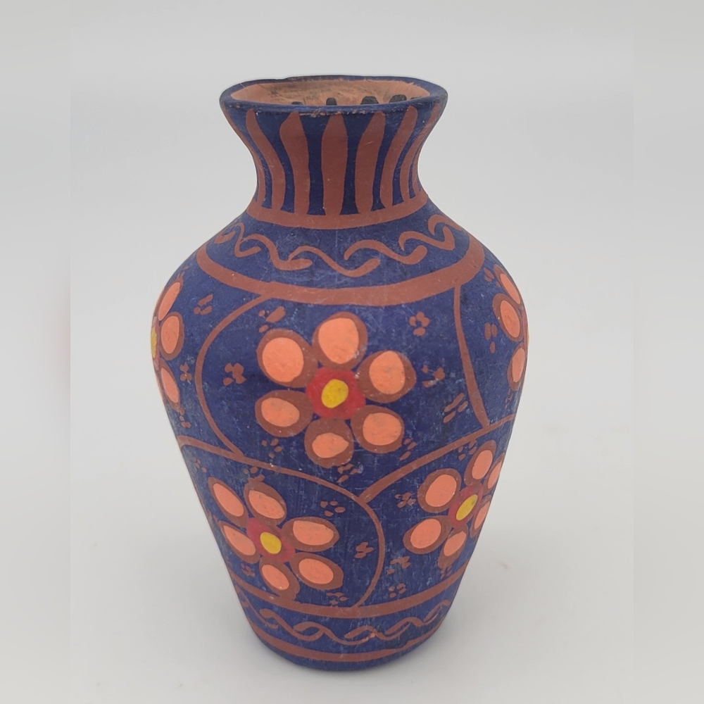 P.T. Vallarta Red Clay Vase 3.5"